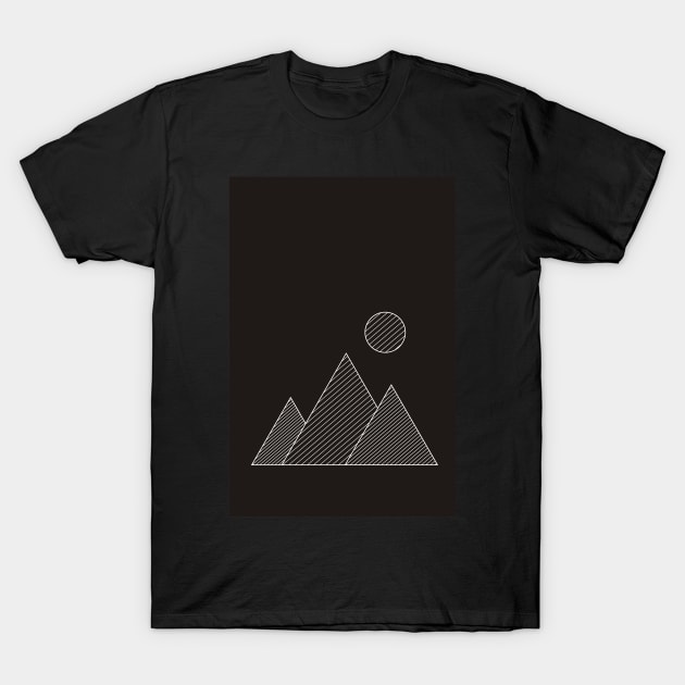 Abstract T-Shirt by nileshkikuchise